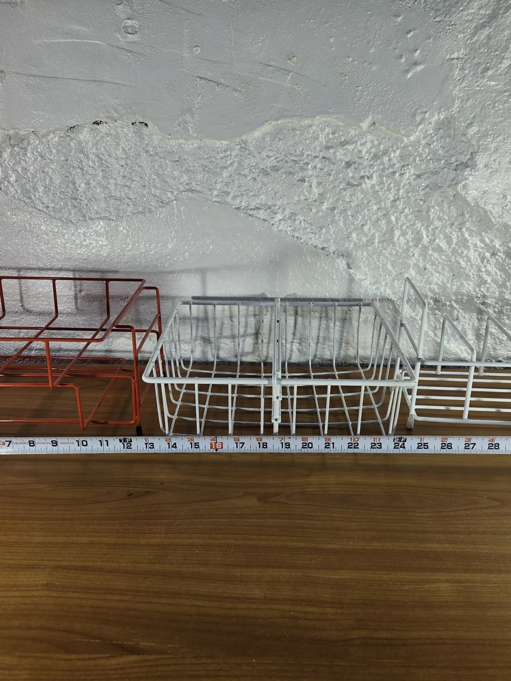 Lot Of Metal Wire Storage Baskets for Kitchen  Pantry Papers Home Office Files